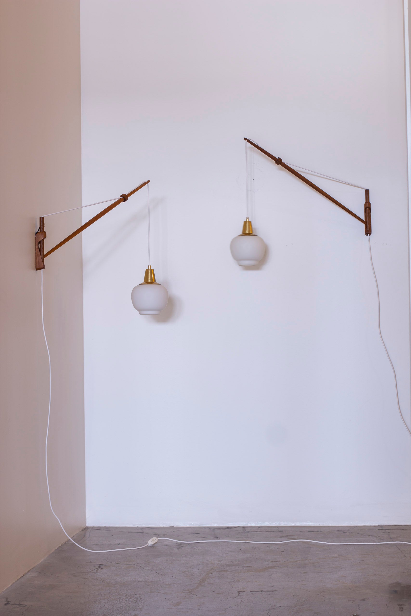 Wall lamp by A. Bank Jensen & Iversen