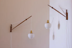 Wall lamp by A. Bank Jensen & Iversen