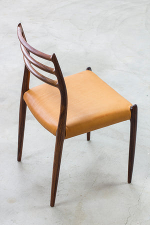 Model 78 dining chairs by Niels O. Møller