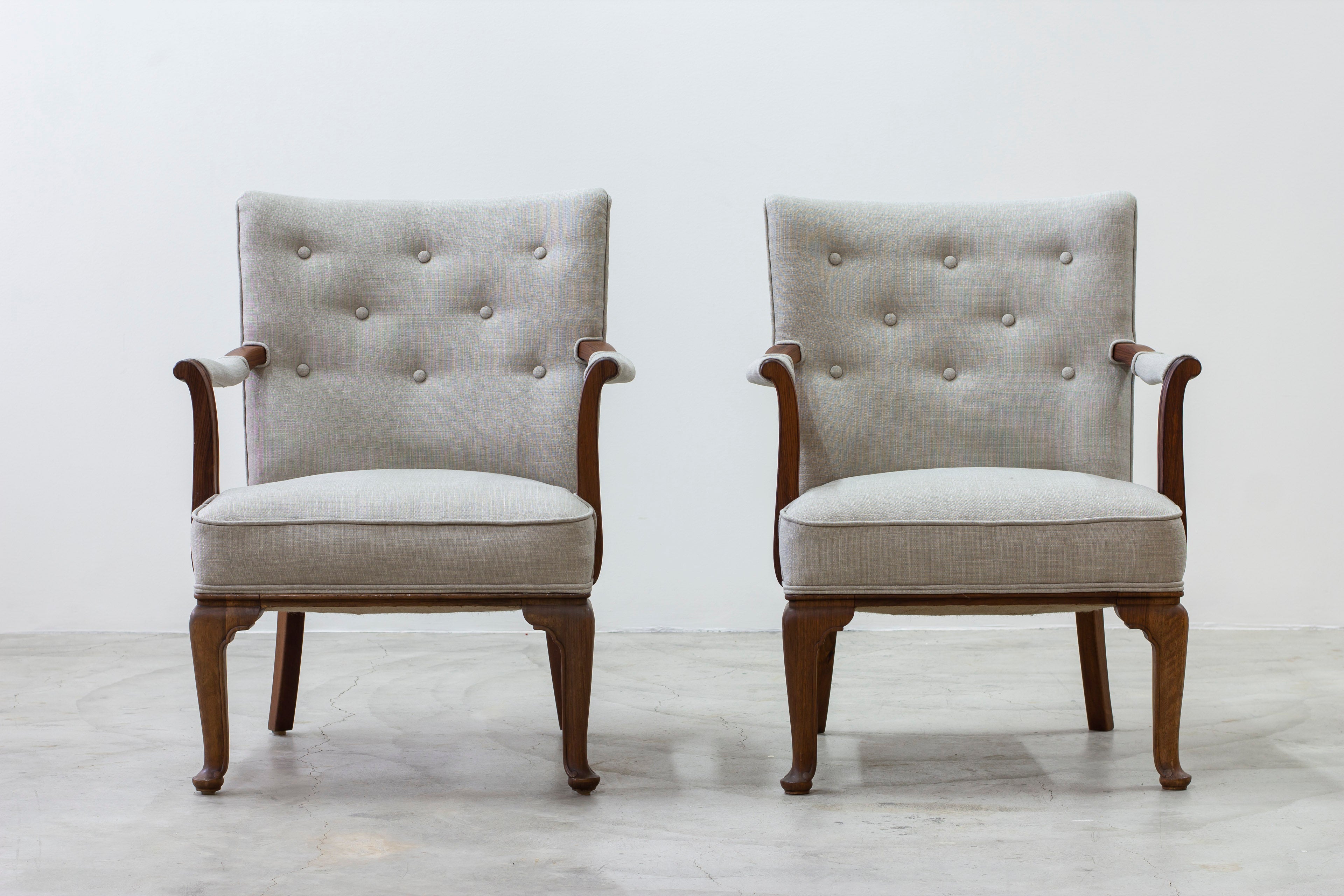 Arm chairs by Lysberg & Hansen