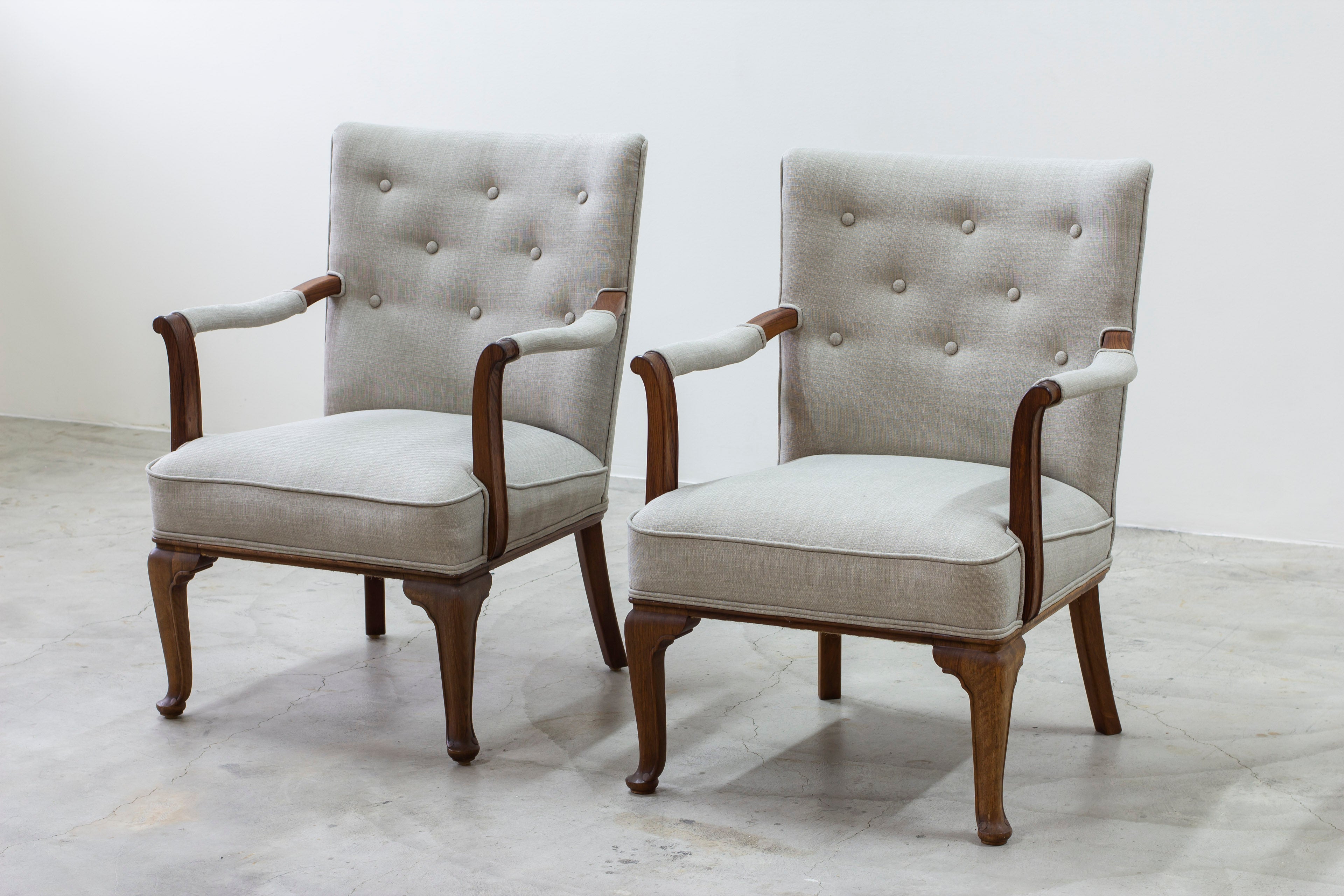 Arm chairs by Lysberg & Hansen