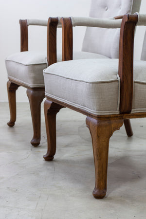 Arm chairs by Lysberg & Hansen