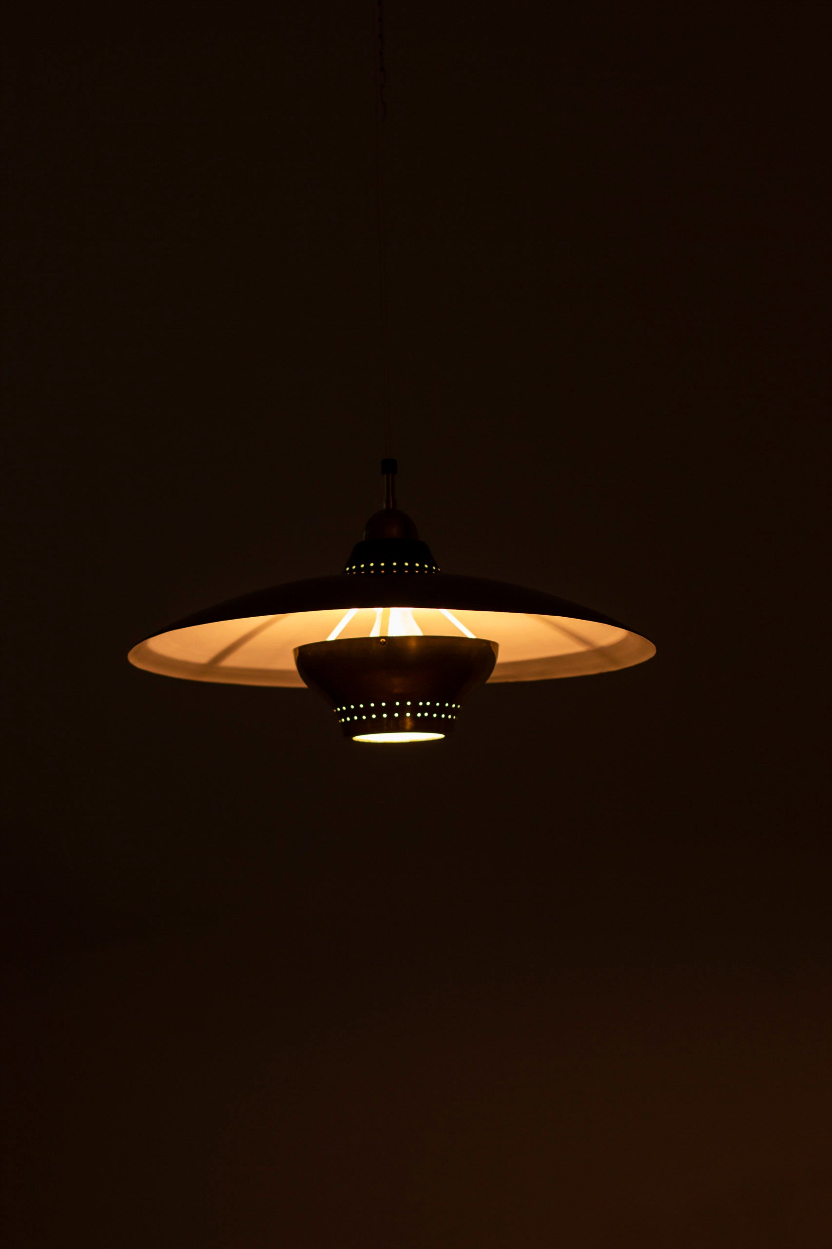 Pendant lamp attributed to Bergboms