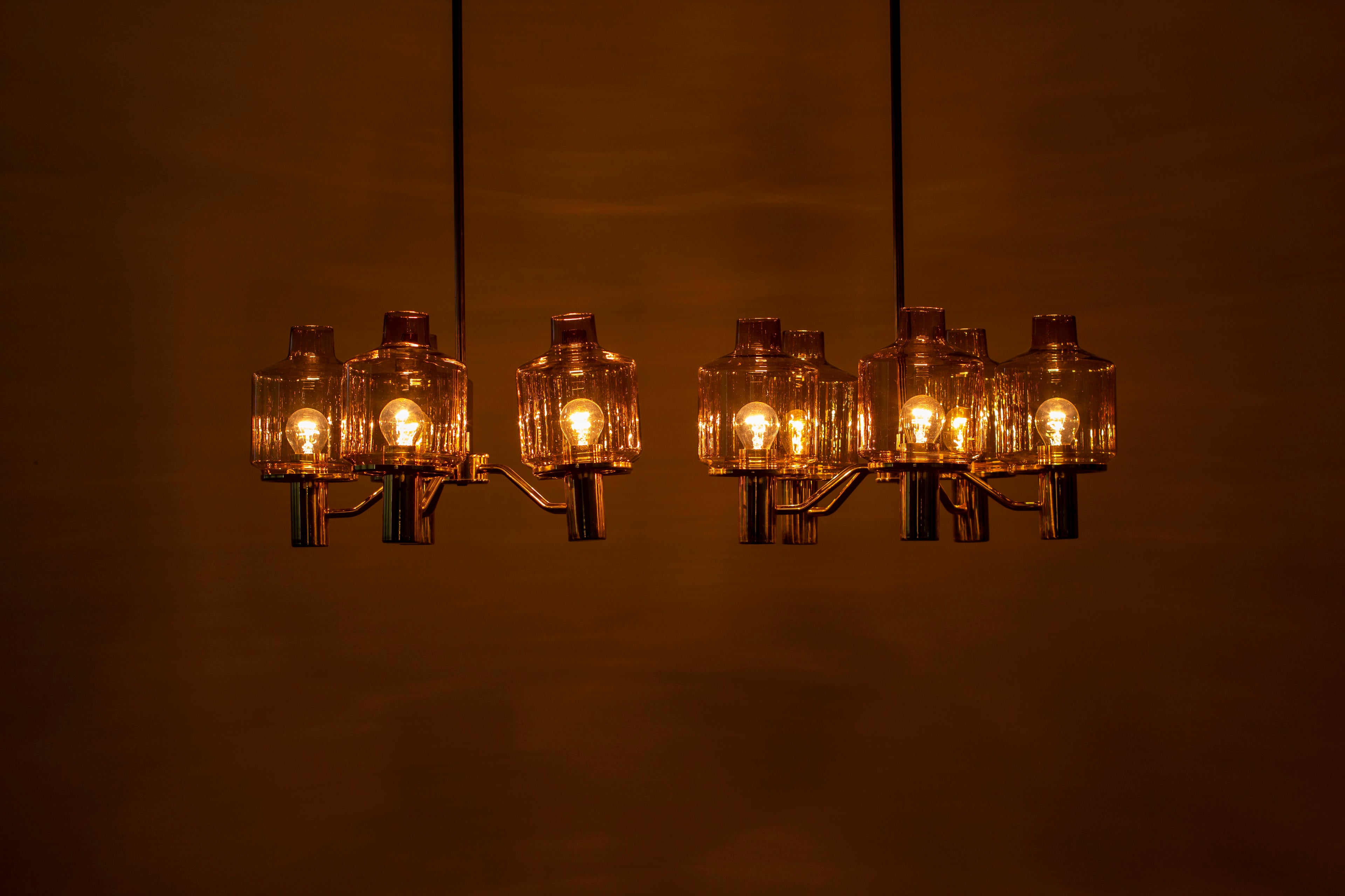 Chandeliers by Hans-Agne Jakobsson