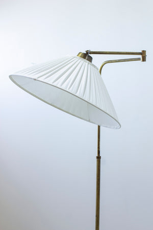 Swedish modern floor lamp in the manner of Notini