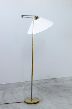 Swedish modern floor lamp in the manner of Notini