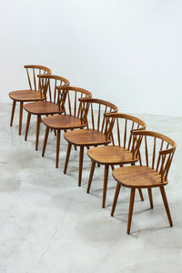 "Bobino" Dining chairs by Yngve Ekström