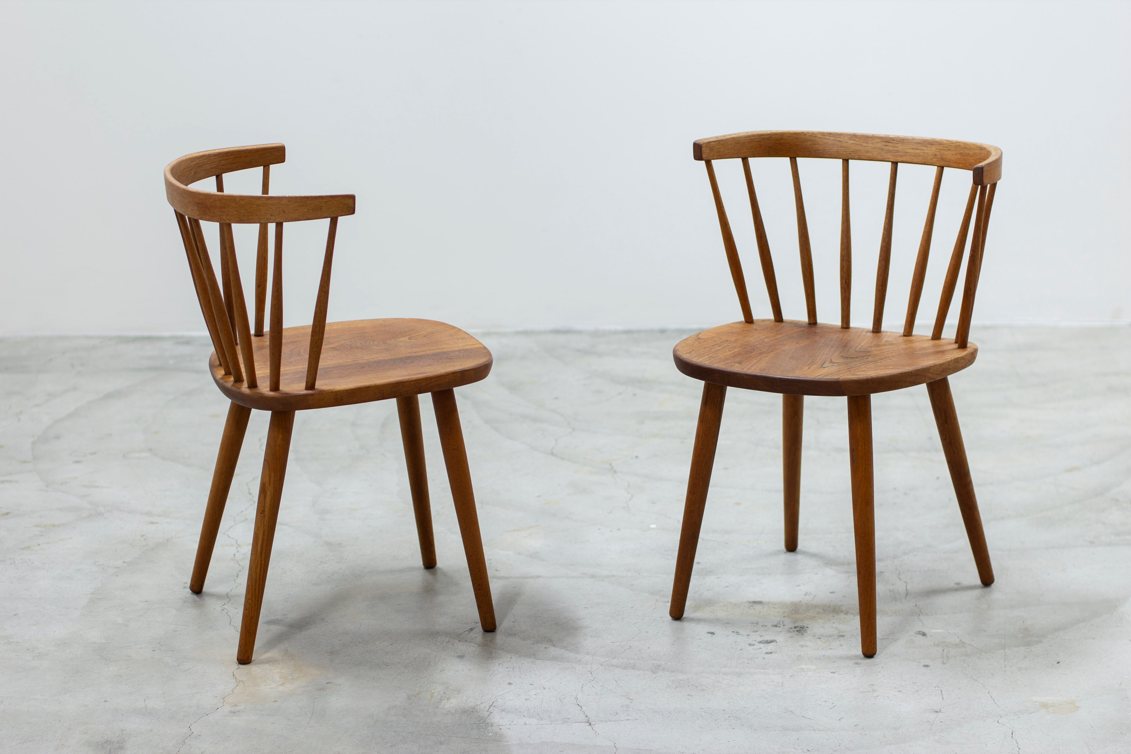 "Bobino" Dining chairs by Yngve Ekström