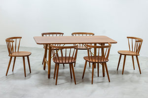 "Bobino" Dining chairs by Yngve Ekström