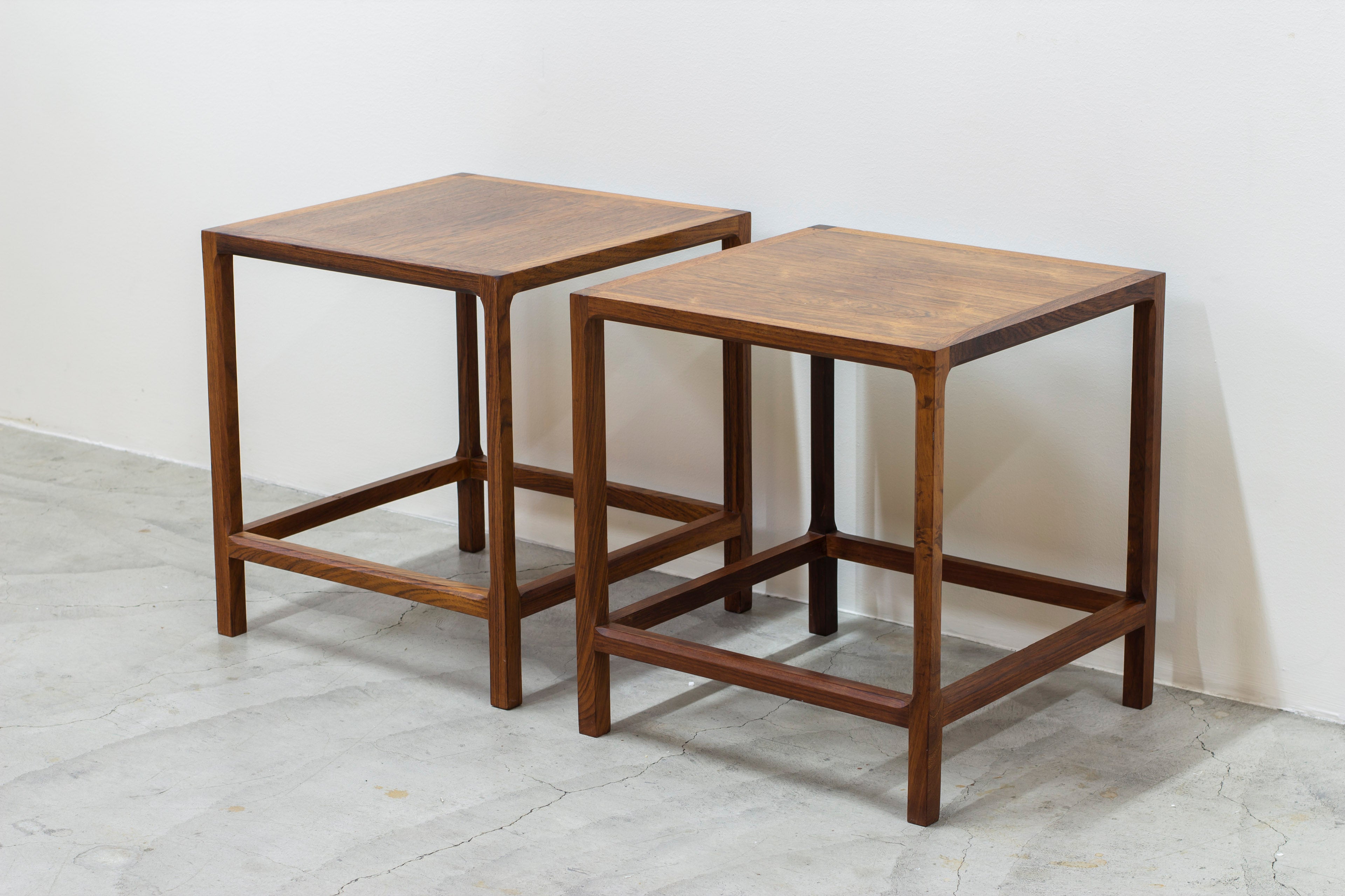 Side tables by Kai Kristiansen