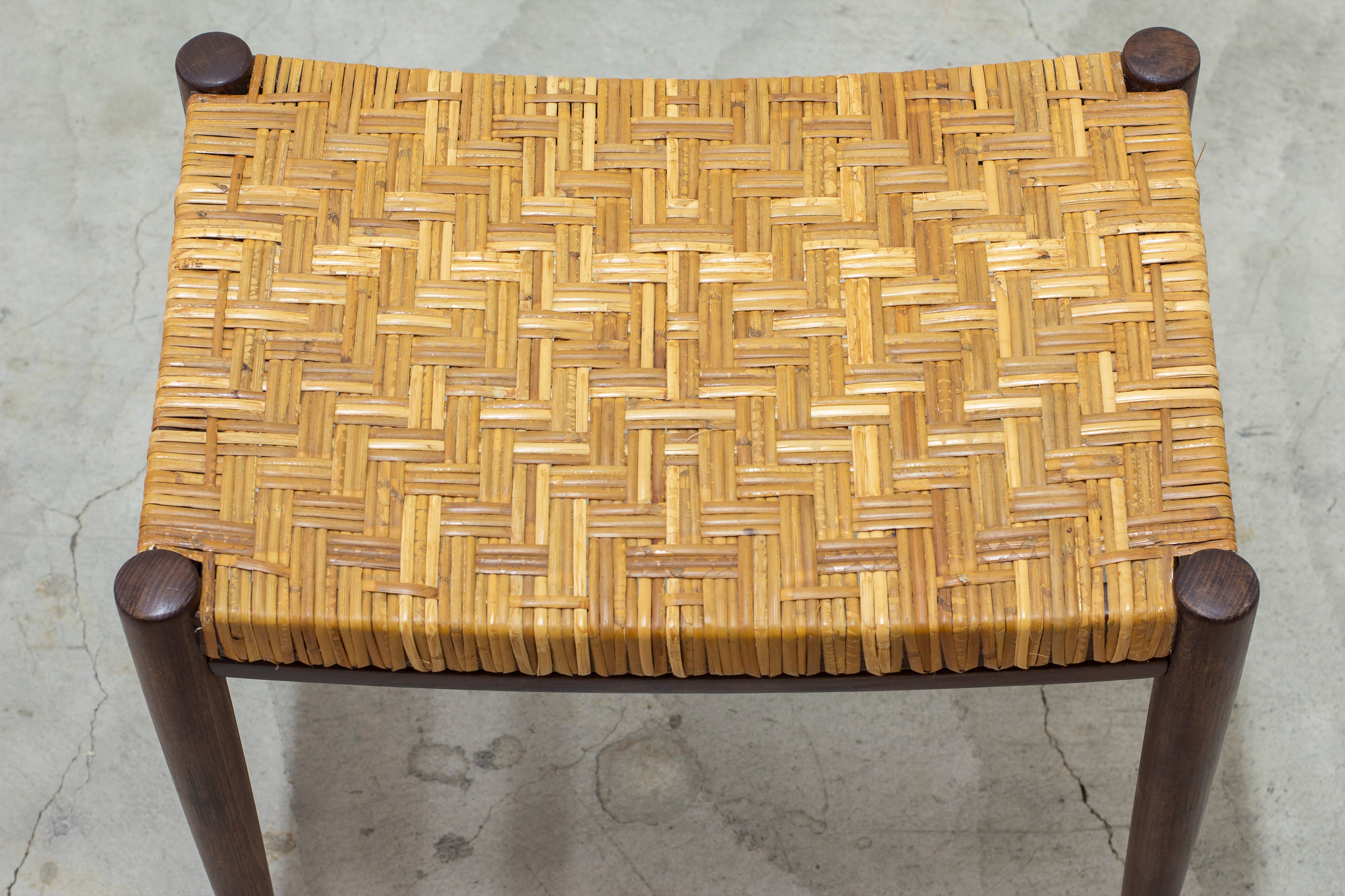 Cane weave stool by Gemla