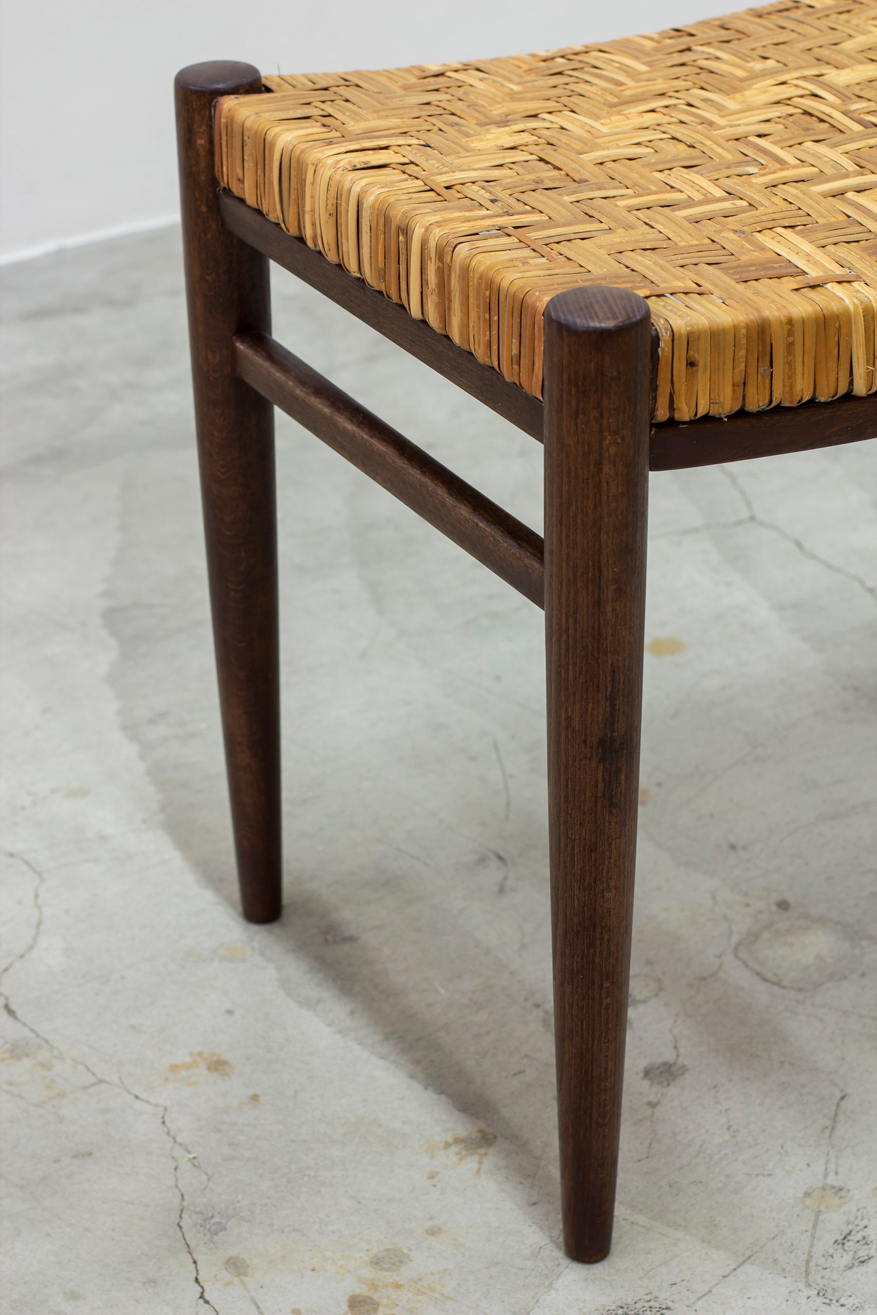 Cane weave stool by Gemla