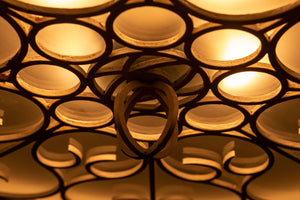 Flush mount lamp in the manner of Lars Holmström