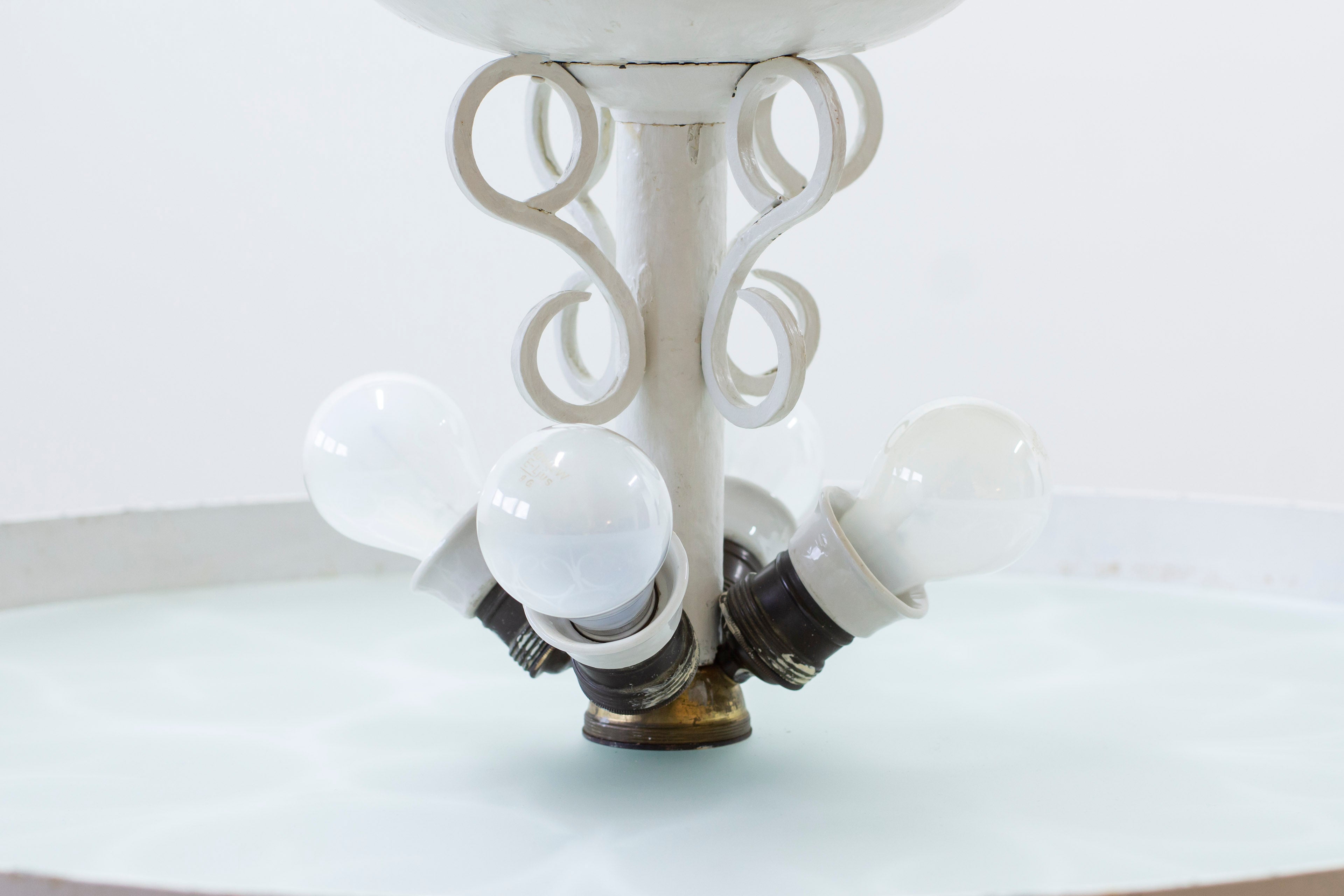 Flush mount lamp in the manner of Lars Holmström