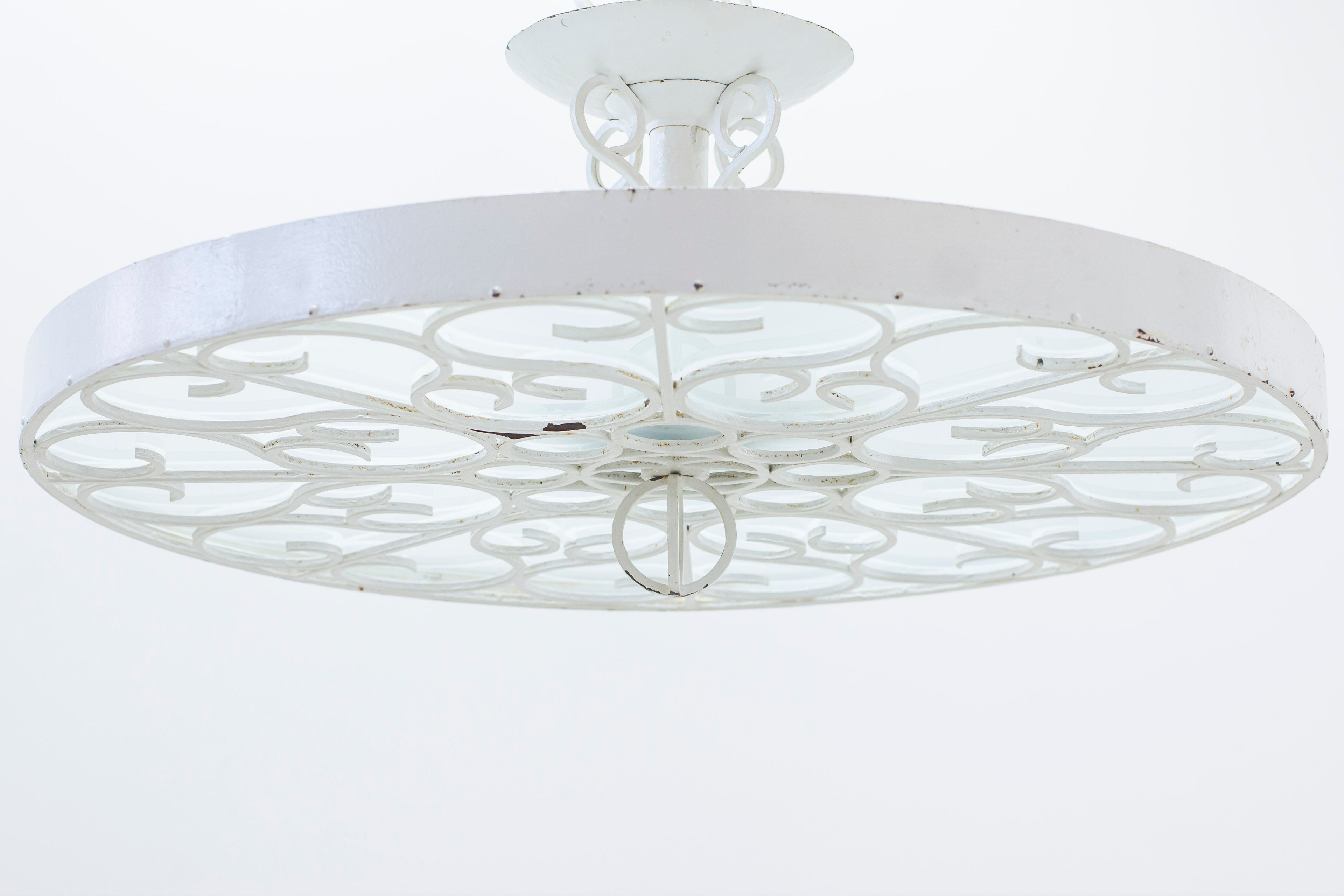 Flush mount lamp in the manner of Lars Holmström