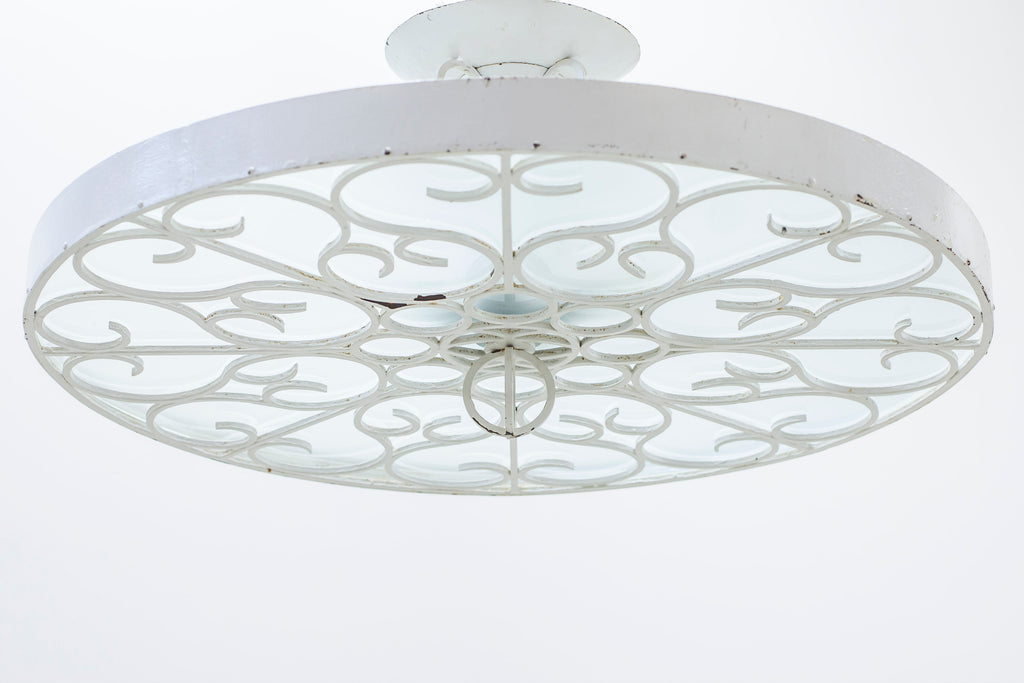 Flush mount lamp in the manner of Lars Holmström