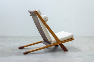 SOLD - Danish modern lounge chair in the manner of Kjaerholm & Høj