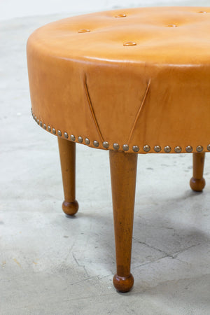 SOLD - Swedish modern tabouret in the style of Frank