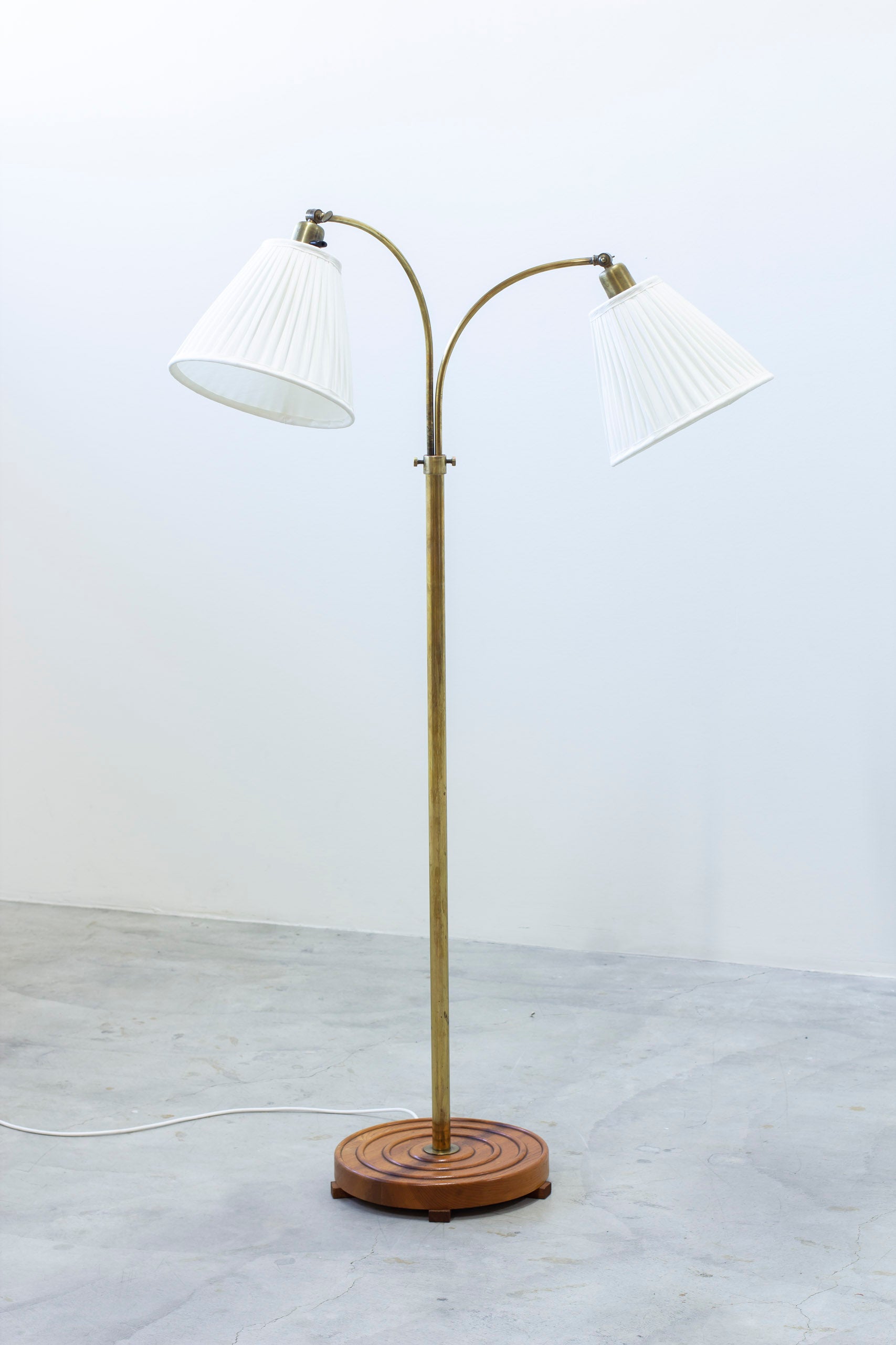 Swedish modern 1940s floor lamp