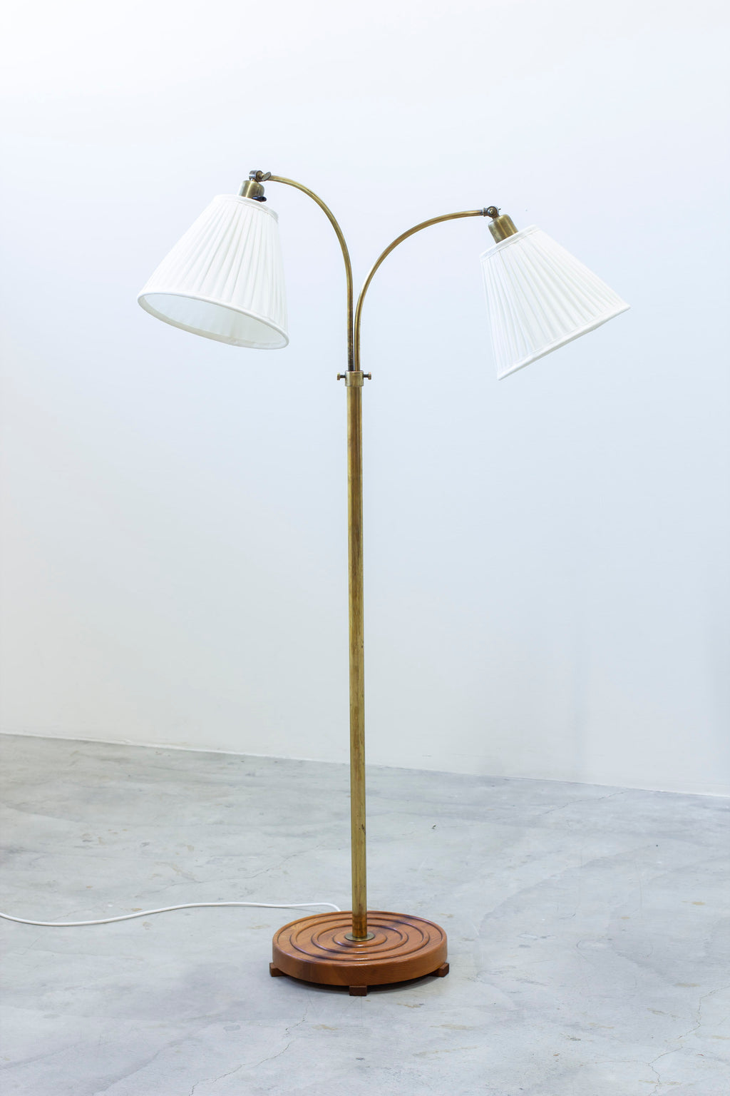 Swedish modern 1940s floor lamp