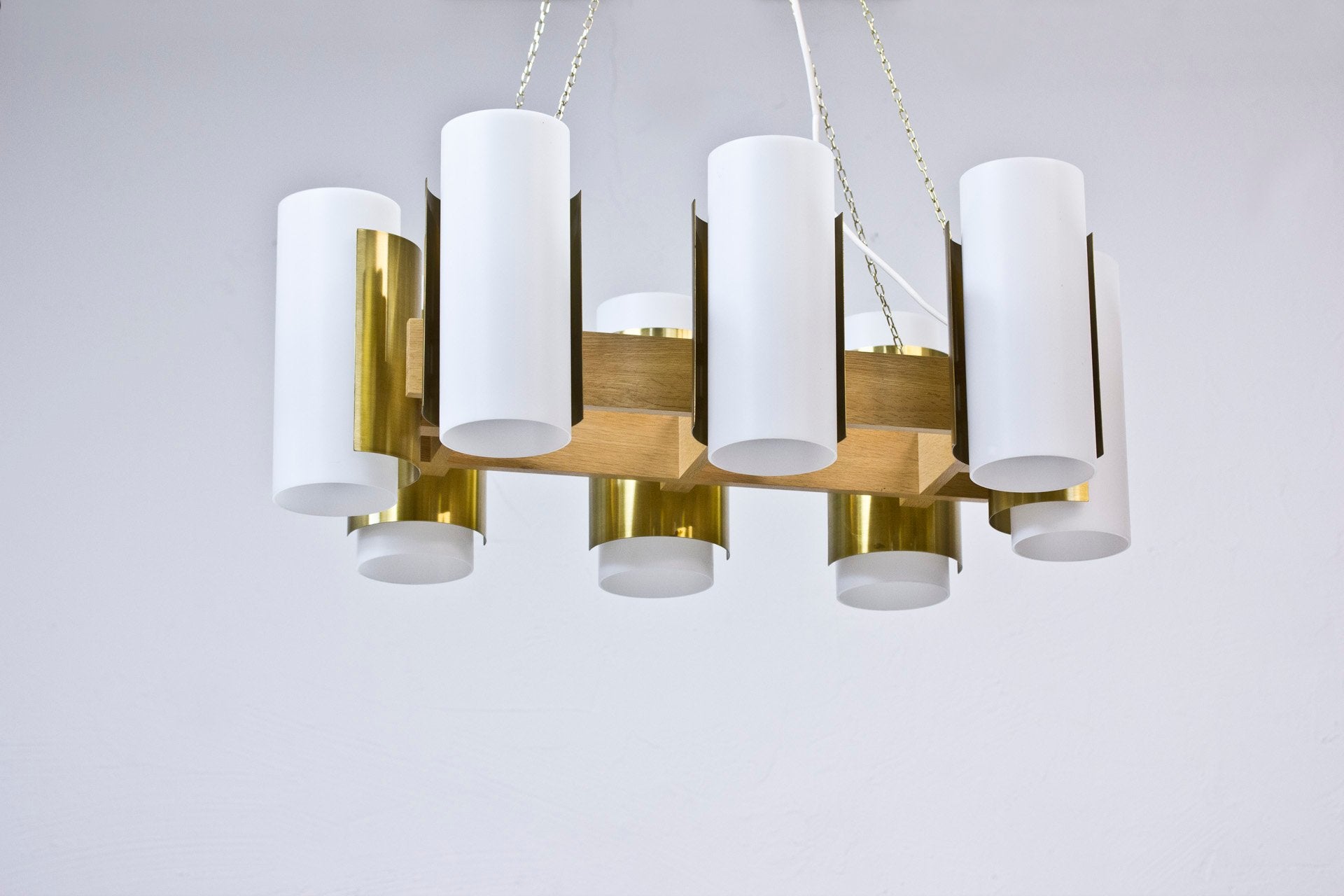 Set of unique 1950s chandeliers by Sten Carlquist