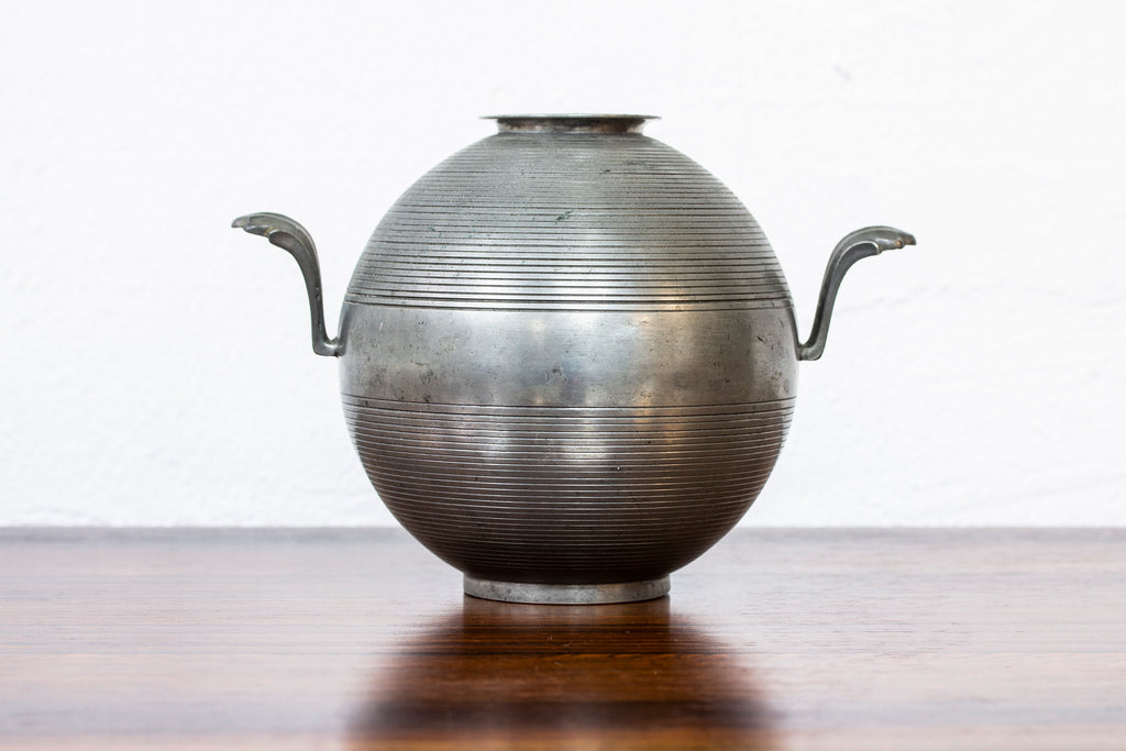 Pewter vase by Sylvia Stave