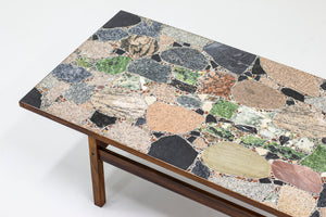 Terrazzo table by Erling Viksjø